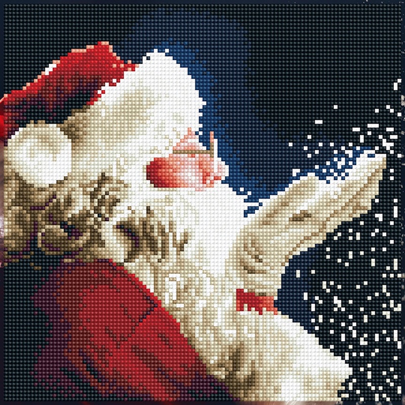 DIAMOND ART – SANTA
