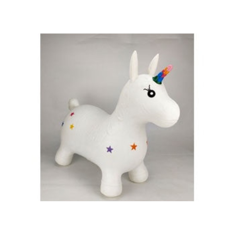 Happy Hopperz – White Unicorn lge