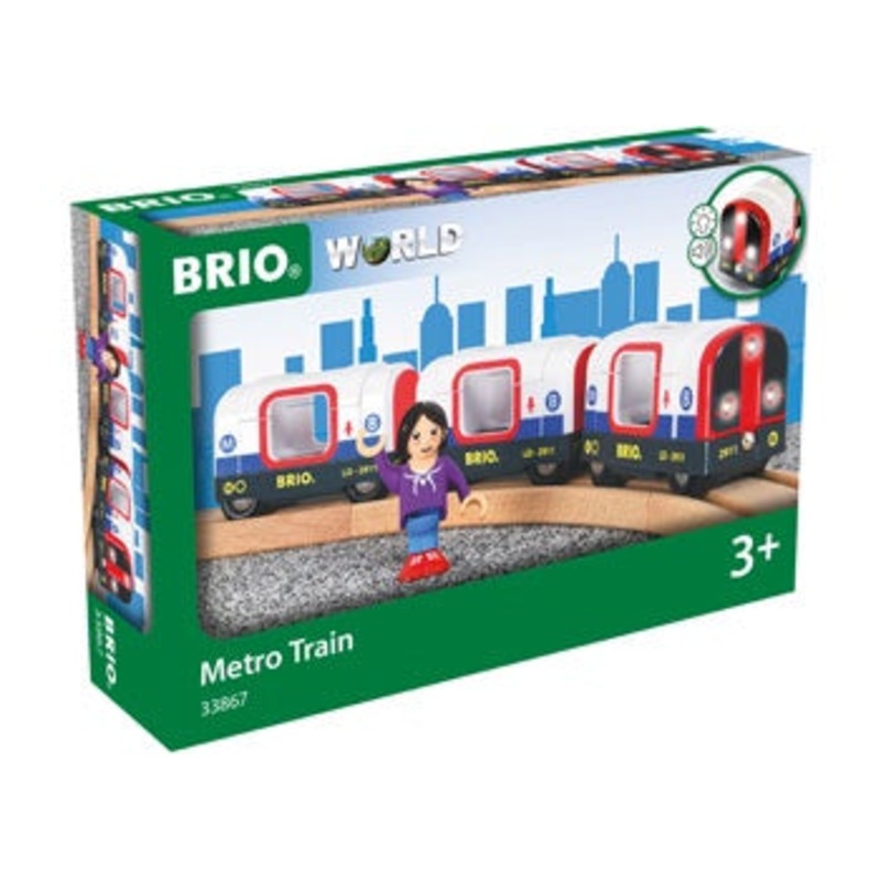 Metro Train 4 pieces