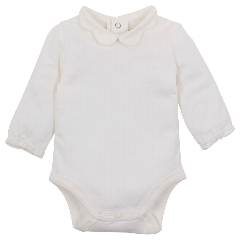 PENNY COLLARED BODYSUIT CLOUD