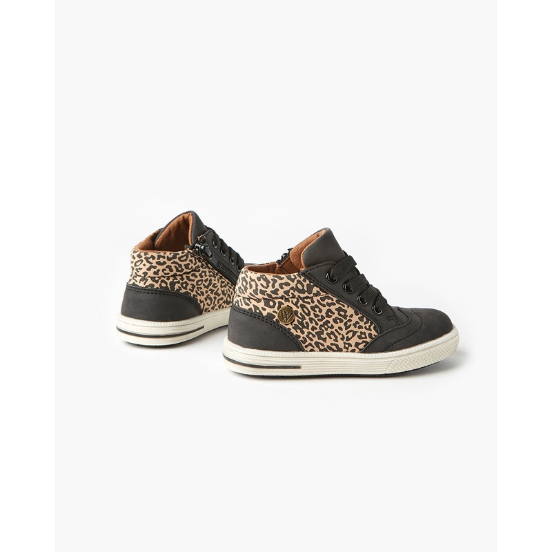 Storm Sneaker Black Leopard