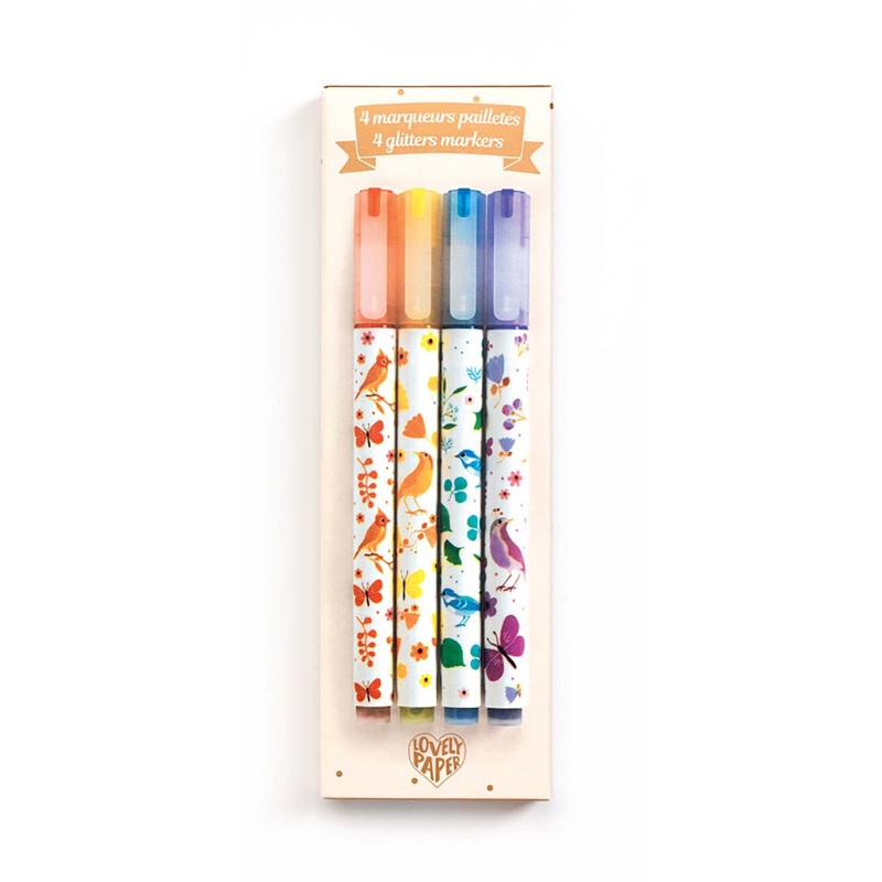 4 Tinou Glitter Markers