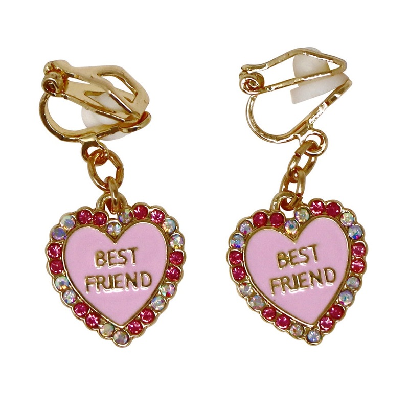 Best Friend Clip-on Earrings