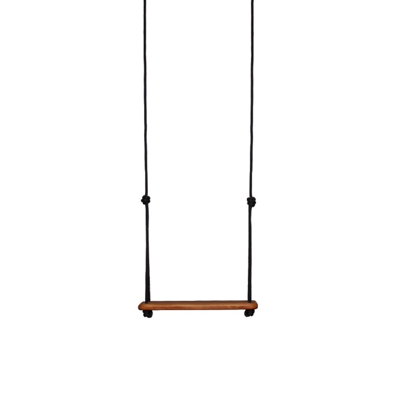 Board Swing Black Rope