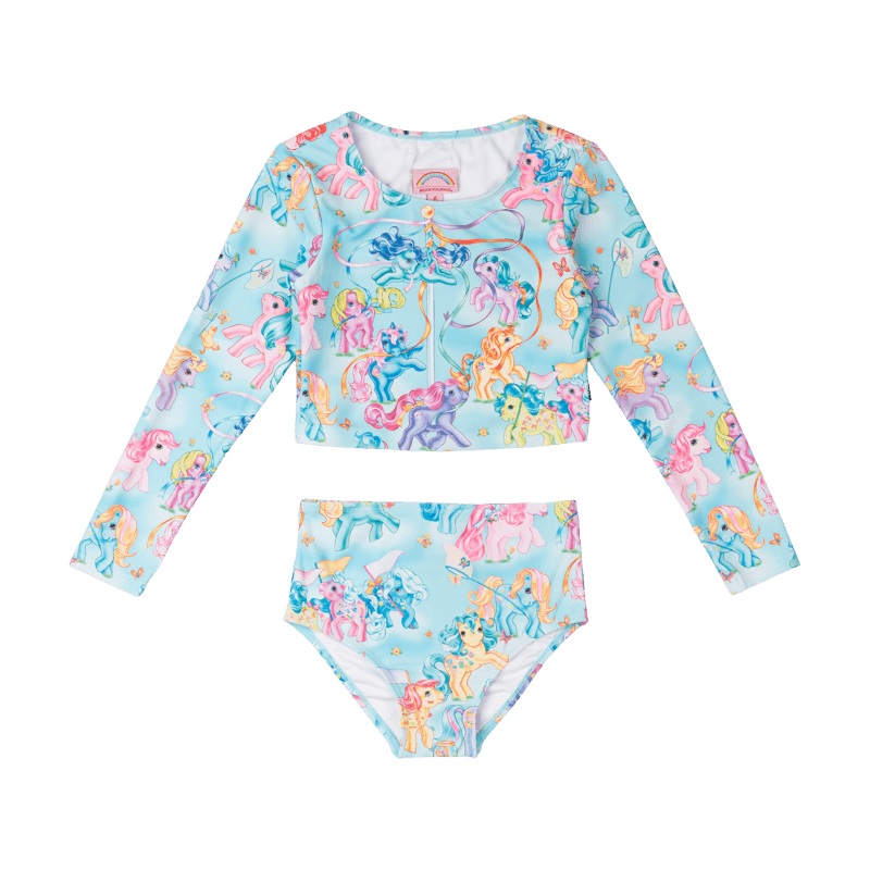 CHASING BUTTERFLIES RASHIE SET