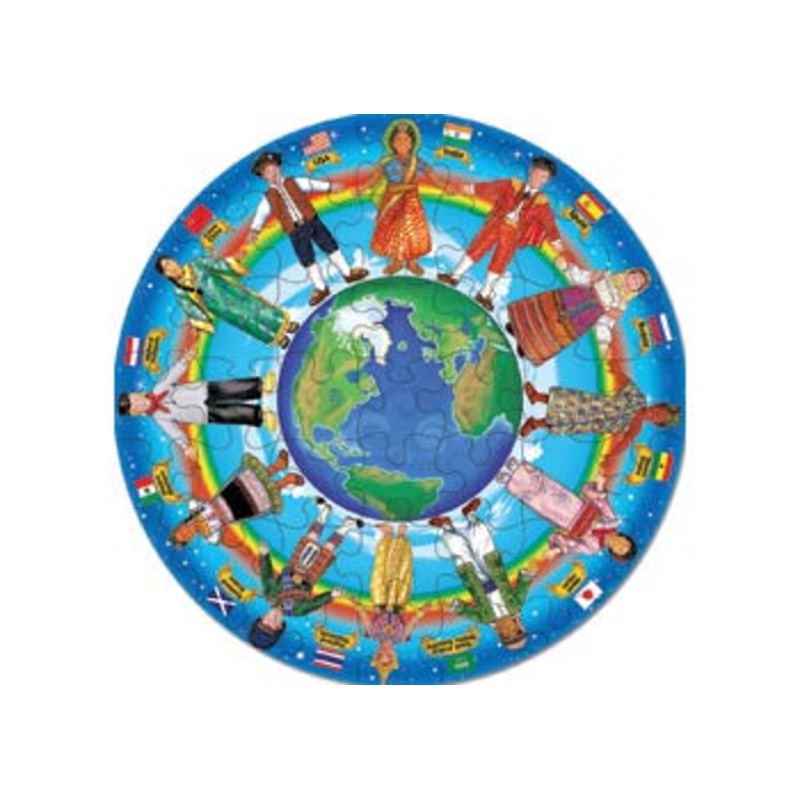 Children Around the World Floor Puzzle 48pce