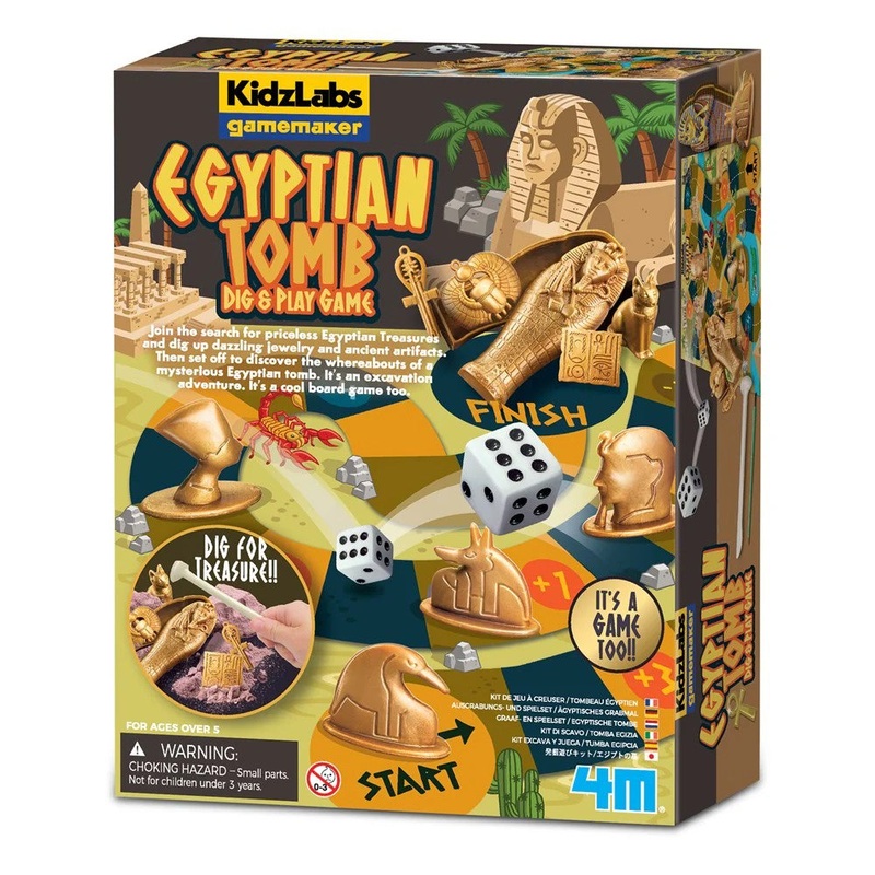 KidzLabs Gamemaker – Dig & Play Egyptian Tomb