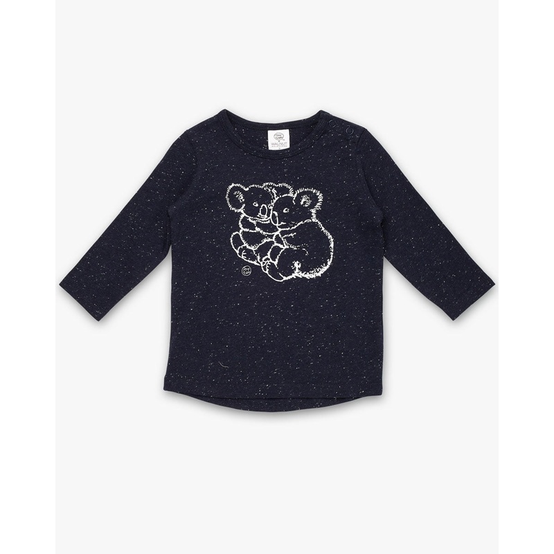 May Gibbs Leo Long Sleeve – Koala Cuddes Navy