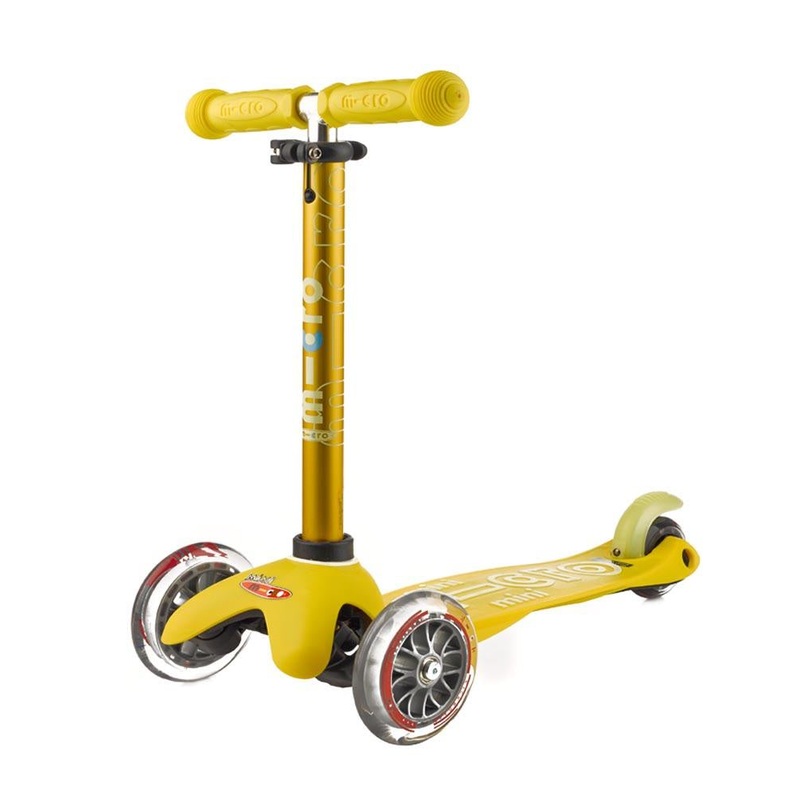 Mini Micro Deluxe Scooter – Yellow