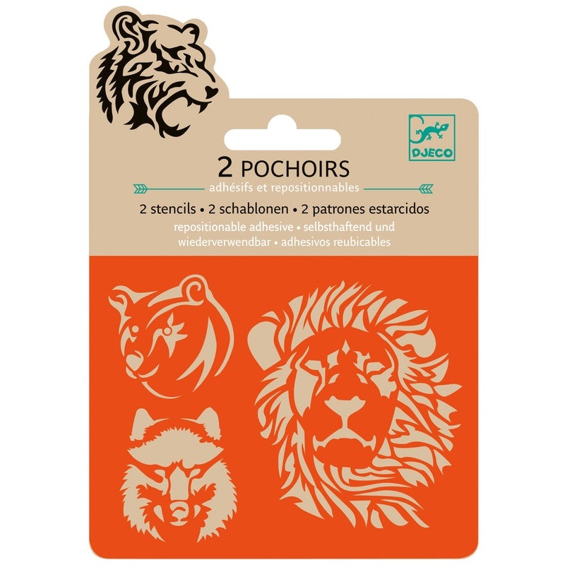 Mini Stencils Wild