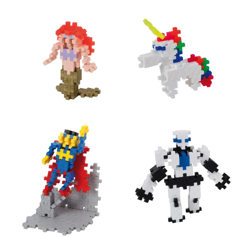 PLUS-PLUS – SUPERHERO/CHARACTER – 100 PCS TUBE