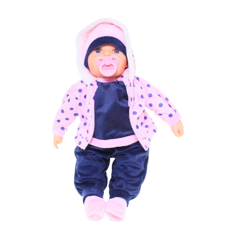 Baby Doll Eliza- Pink Polka Dot