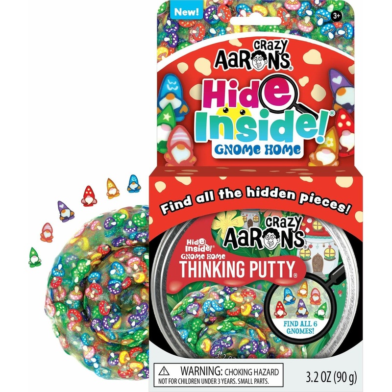 Crazy Aaron’s Hide Inside! Gnome Home Thinking Putty