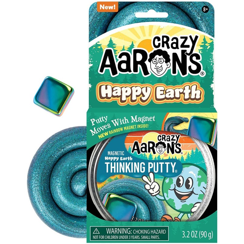 Crazy Aaron’s Magnetic Happy Earth Thinking Putty