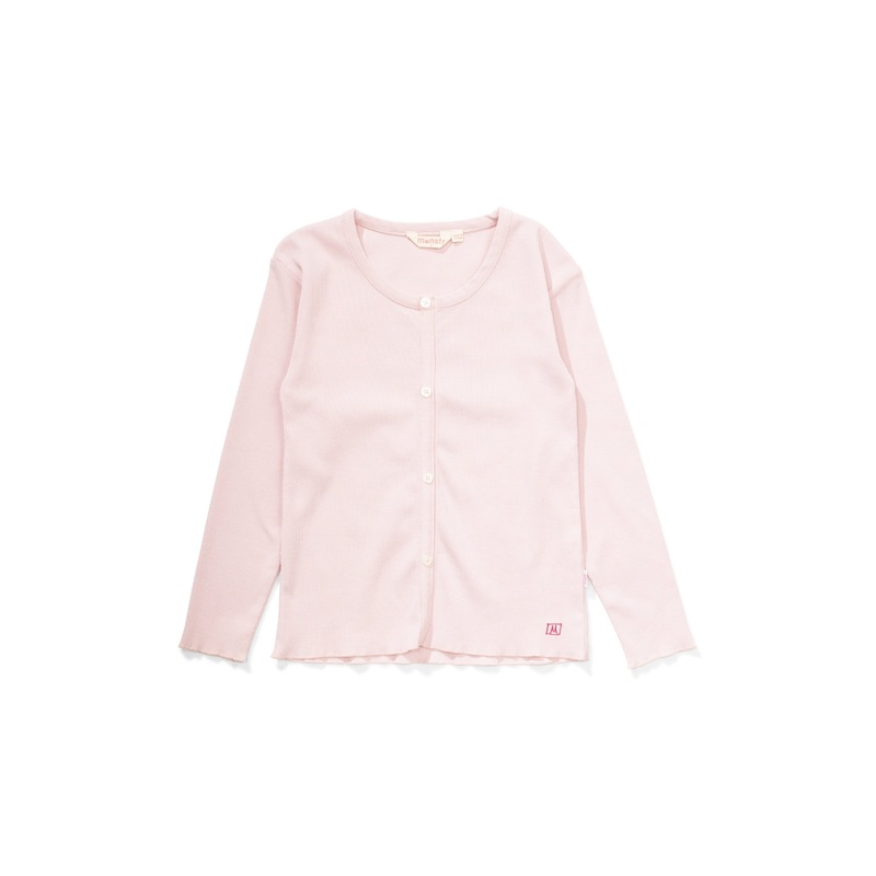 Dance Rib LS Tee- Peach