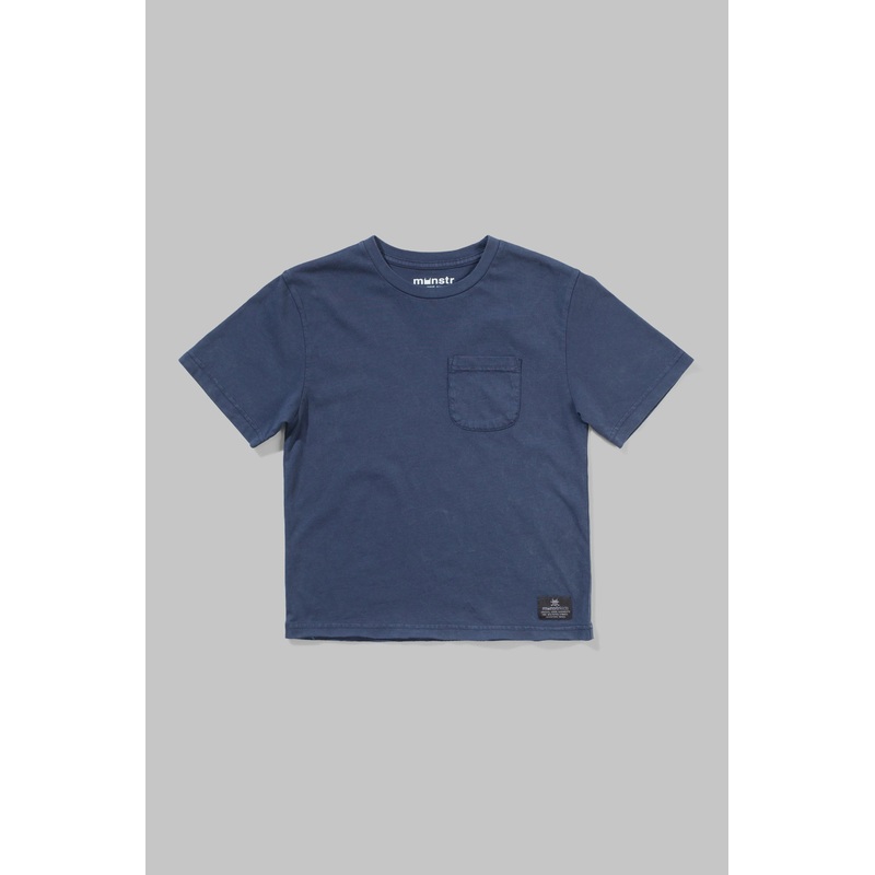 Dream PKT SS Tee- Mineral DK Denim