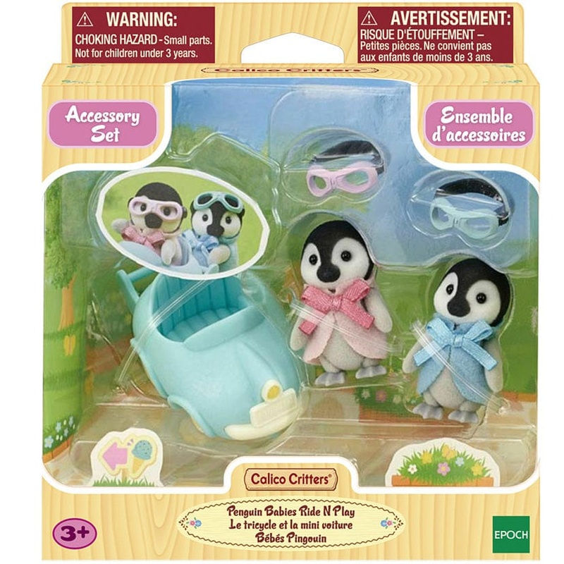 Epoch Calico Critters Penguin Babies Ride ‘n Play