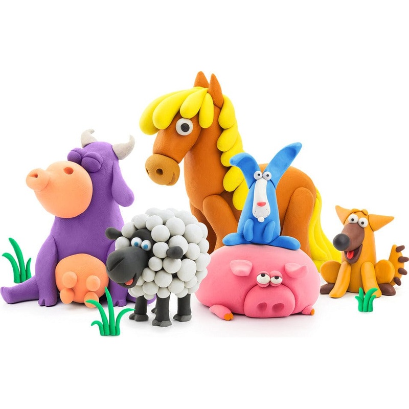 Fat Brain Hey Clay Animals – Art Kits for Kids