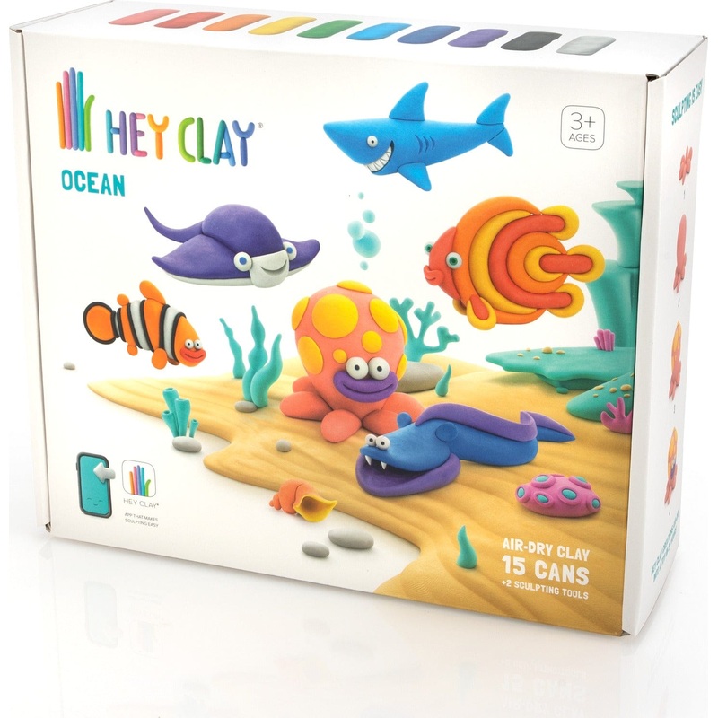 Fat Brain Hey Clay Ocean Creatures – Art Kits for Kids
