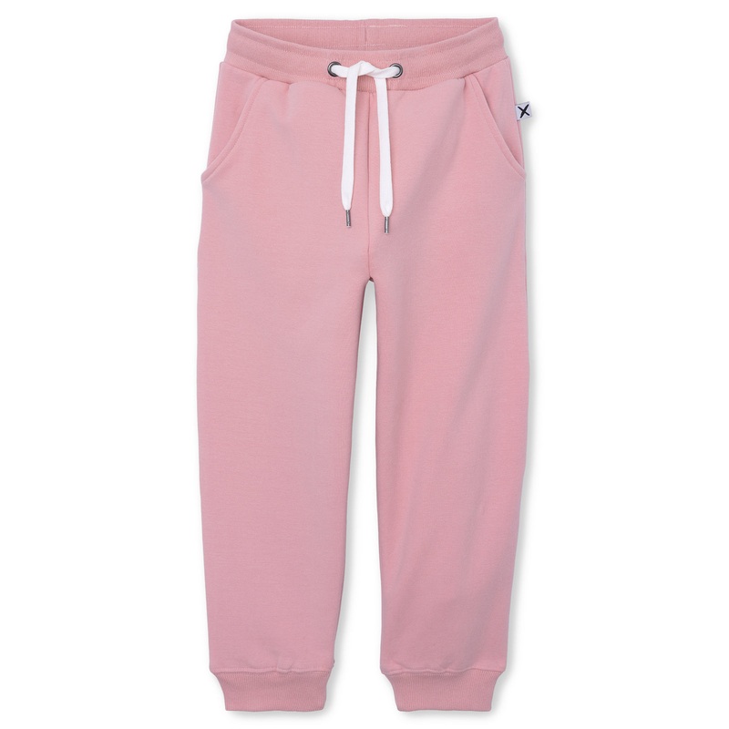 Furry Lounge Trackies- Muted Pink