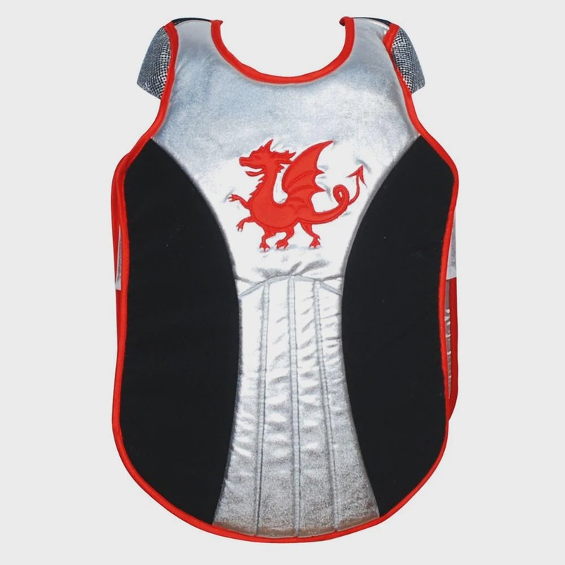 Knights & Dragons Tunic Set – Red / 3-4