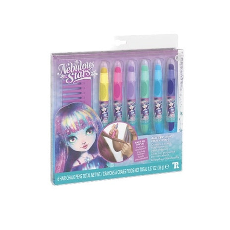 Nebulous Stars – Glitter hair Chalk Pens