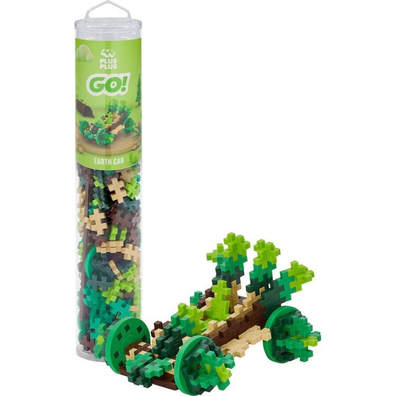 Plus-Plus USA Earth Car Plus-Plus Tube