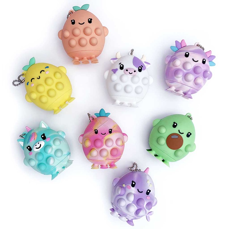 Top Trenz OMG Pop Rocker Mini Keychain – Sensory Fidget Toys