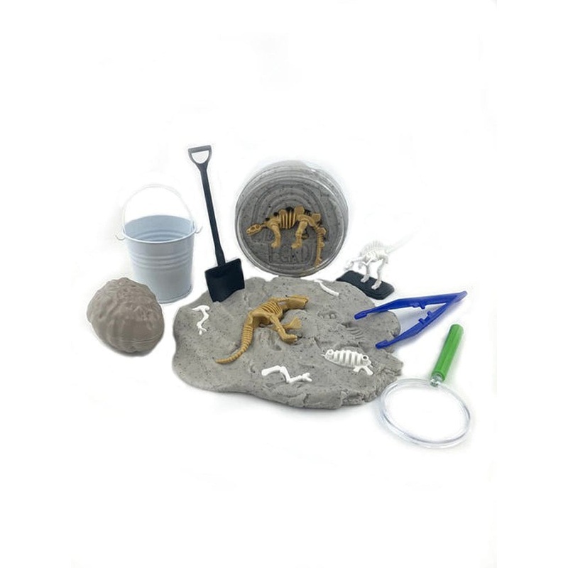 Dinosaur Fossil Dig Sensory Dough Play Kit