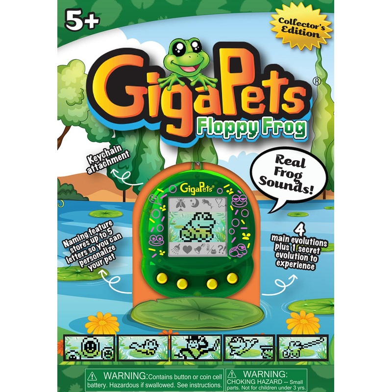 Tangles GigaPets – Floppy Frog