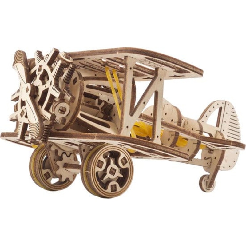 UGears Mini Biplane – Wooden Building Kits