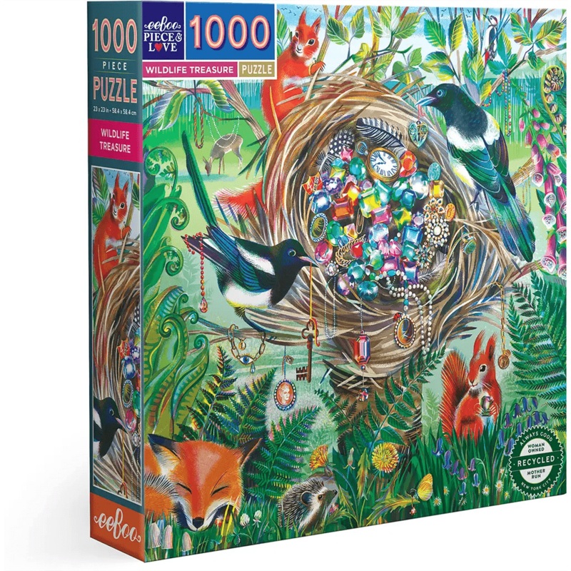 1000p Wildlife Treasure Puzzle