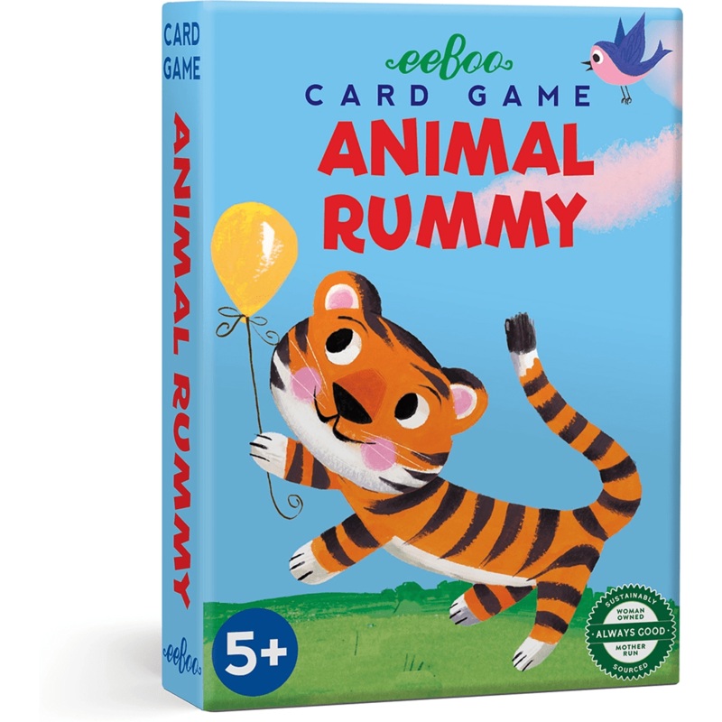 Animal Rummy Playing Cards
