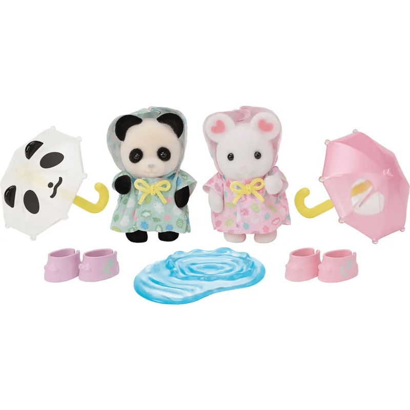 Calico Critters Nursery Friends – Rainy Day Duo