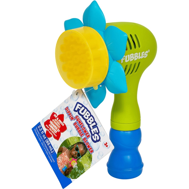 Fubbles Sunflower Dippin’ Bubble Blower