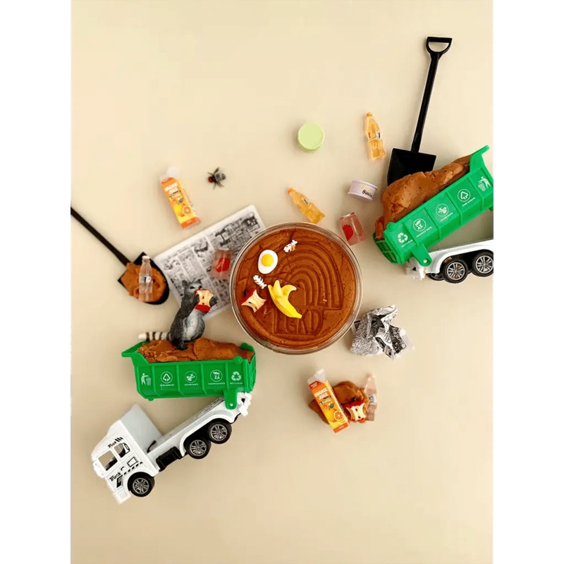 Garbage (Root Beer) Sensory Play Dough Kit