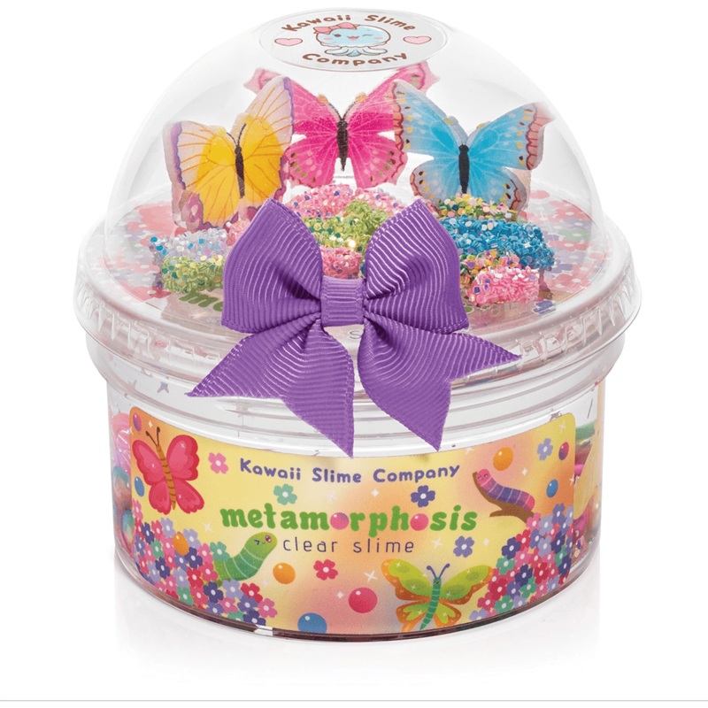 Kawaii Metamorphosis Clear Putty Slime