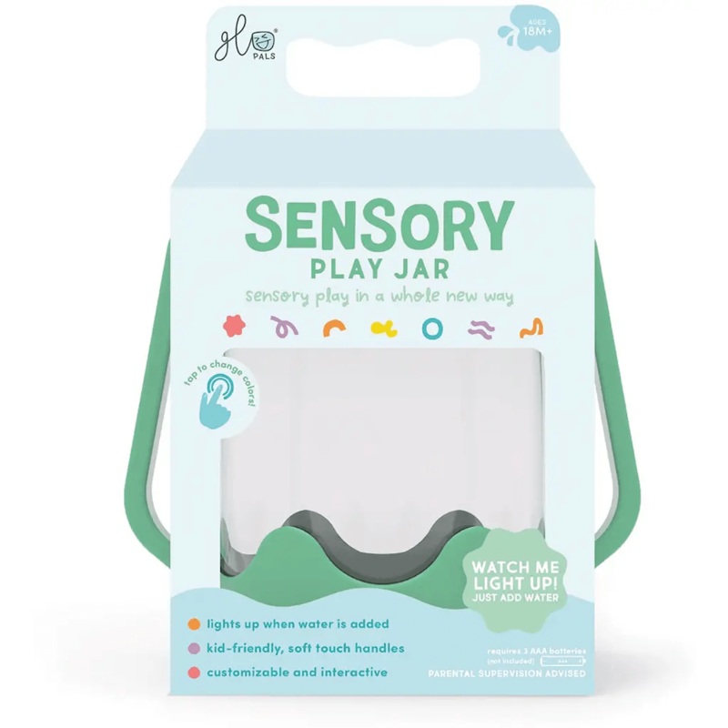 Sensory Play Jar (Teal)
