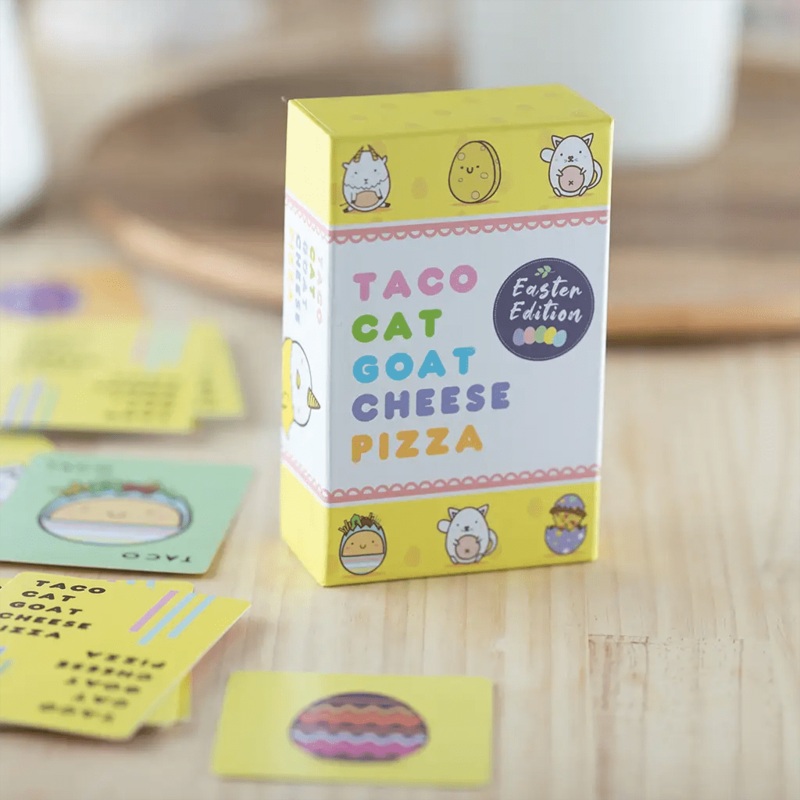 Taco Cat Goat Cheese Pizza Easter Edition