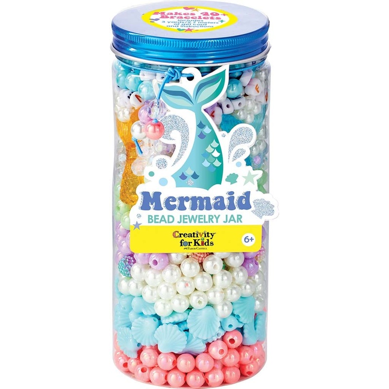 Bead Jewelry Jar – Mermaid