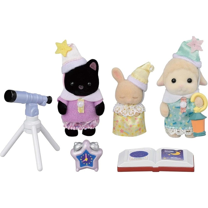 Calico Critters Nursery Friends – Sleepover Party Trip