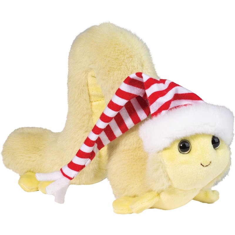 Inchy Inchworm with Santa Hat 8