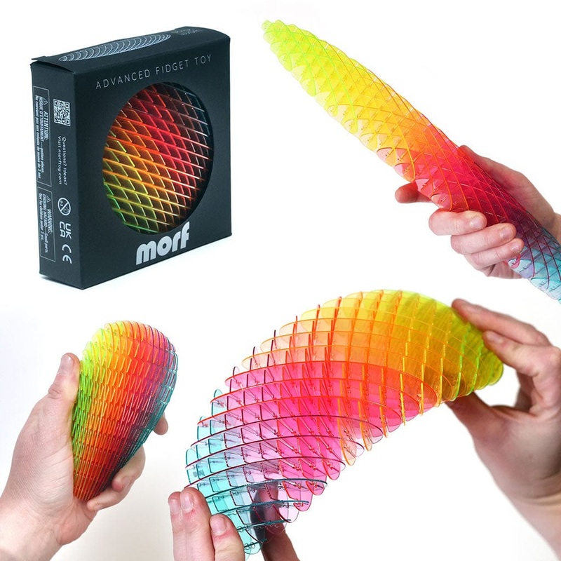 Morf Fidget Worm – Big Rainbow
