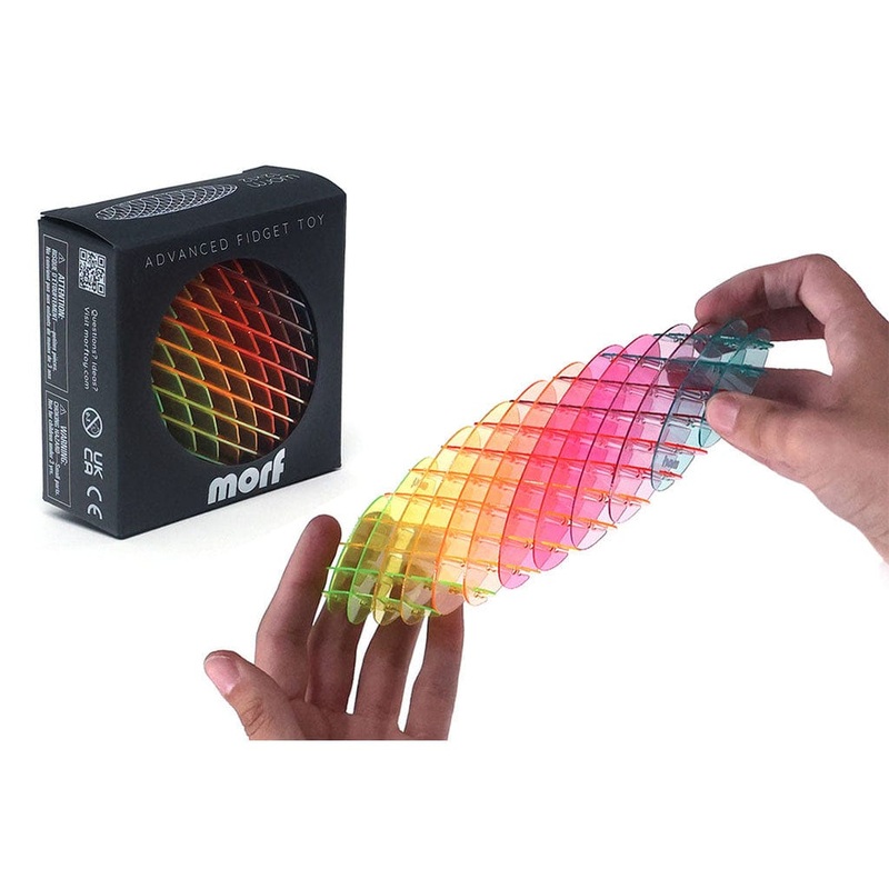 Morf Fidget Worm – Small Rainbow