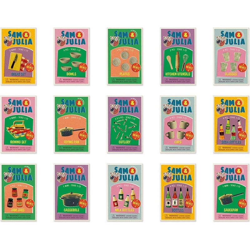 Sam & Julia – Minis – Kitchen Matchbox Asst