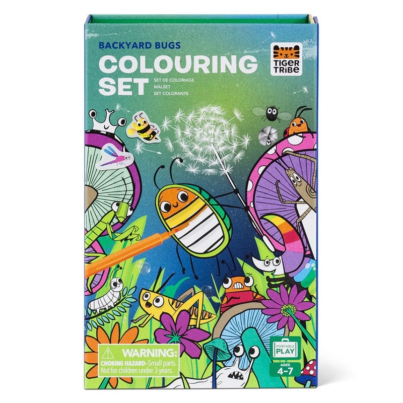 Coloring Set – Backyard Bugs