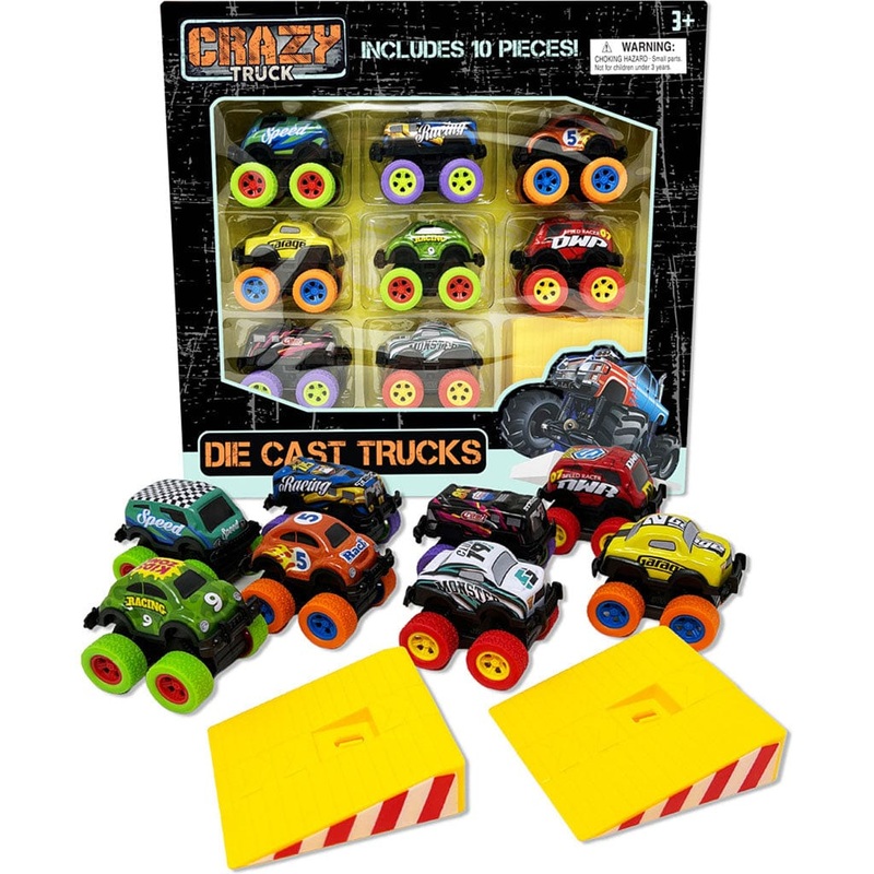 Die Cast Pull-Back Trucks