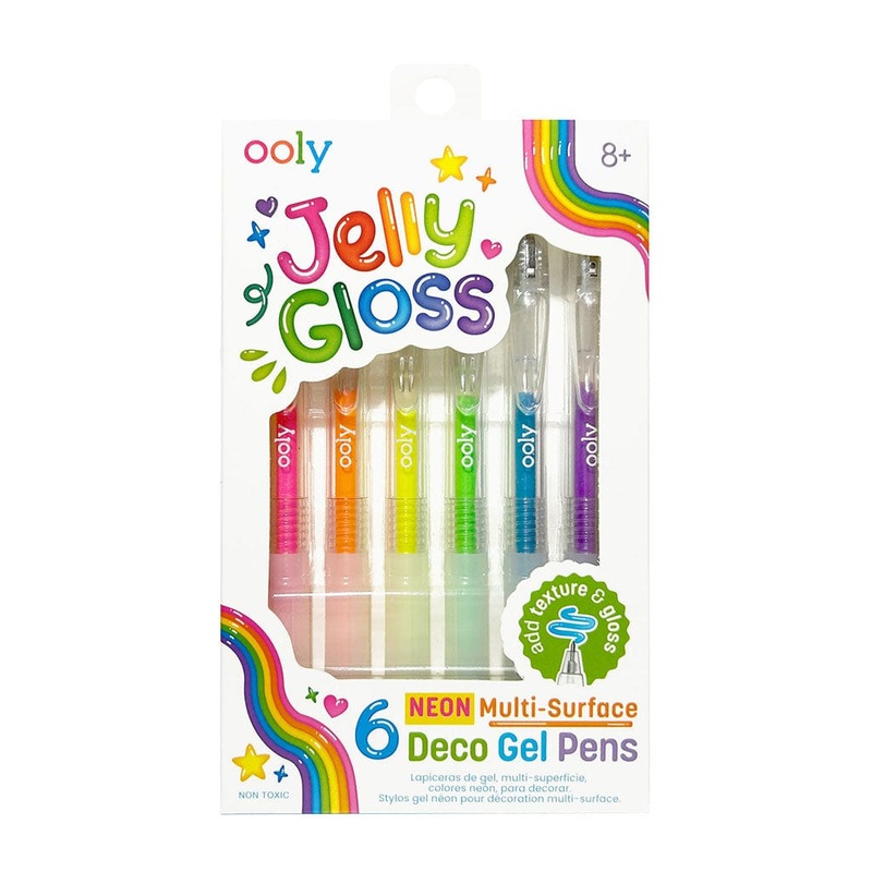 Jelly Gloss: Neon Multi-Surface Deco. Gel Pens