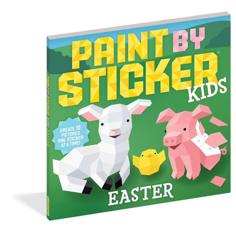 Kids Paint By Stickers – Easter