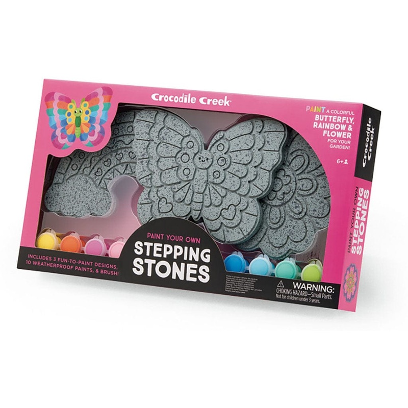 Paint Your Own Stepping Stones – Rainbow Garden